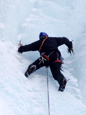 Eisklettern Bergführer Kletterführer Zermatt