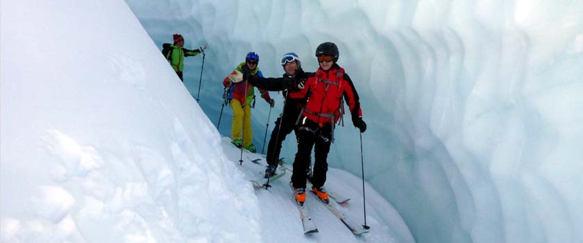 Glacier Skiing-Ski Guide-Mountain Guide Zermatt